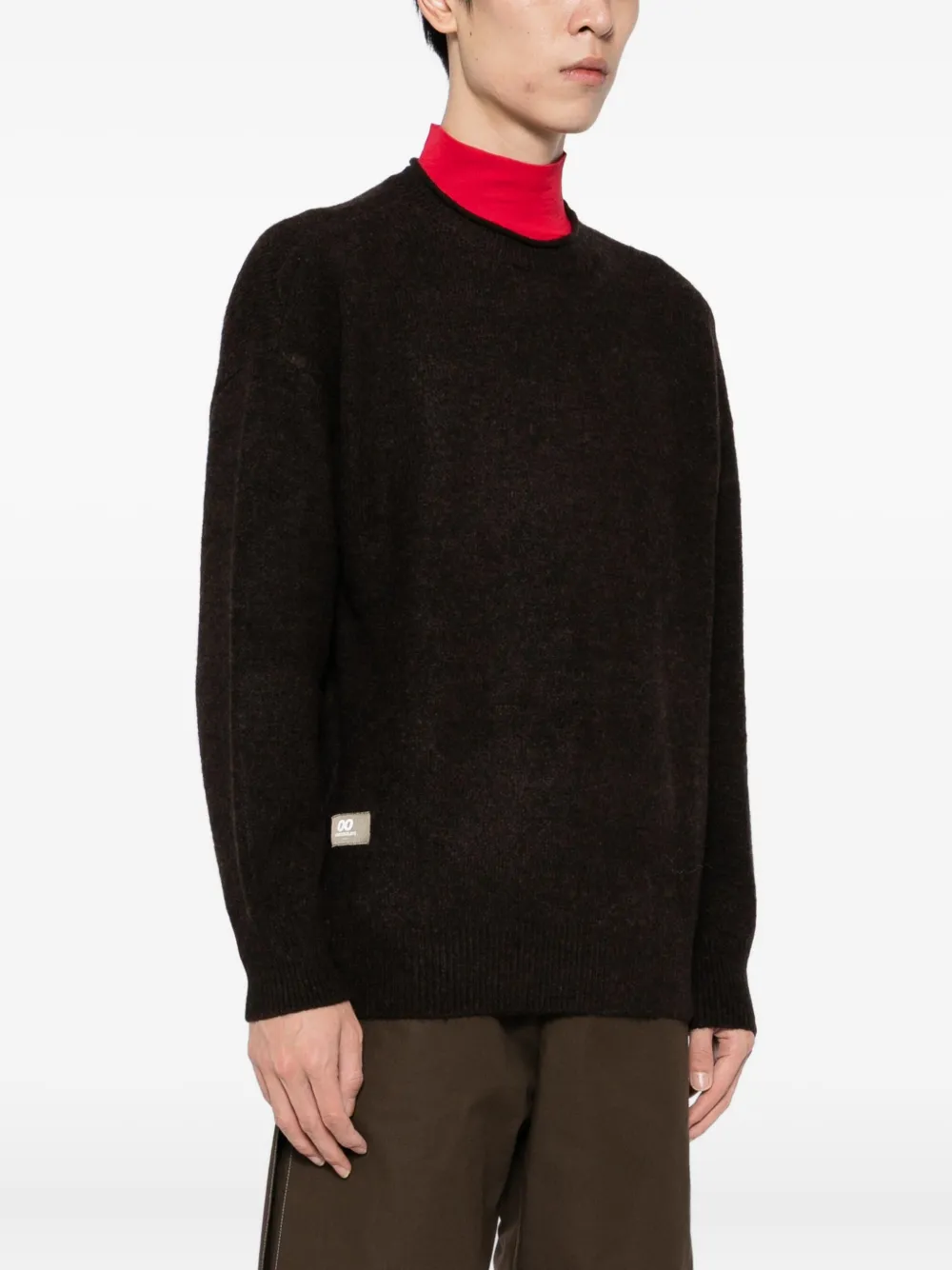 Chocoolate Logo-patch Jumper In Black