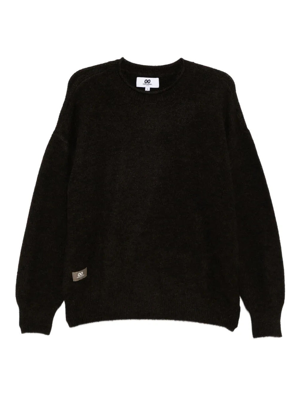 Chocoolate Logo-patch Jumper In Black