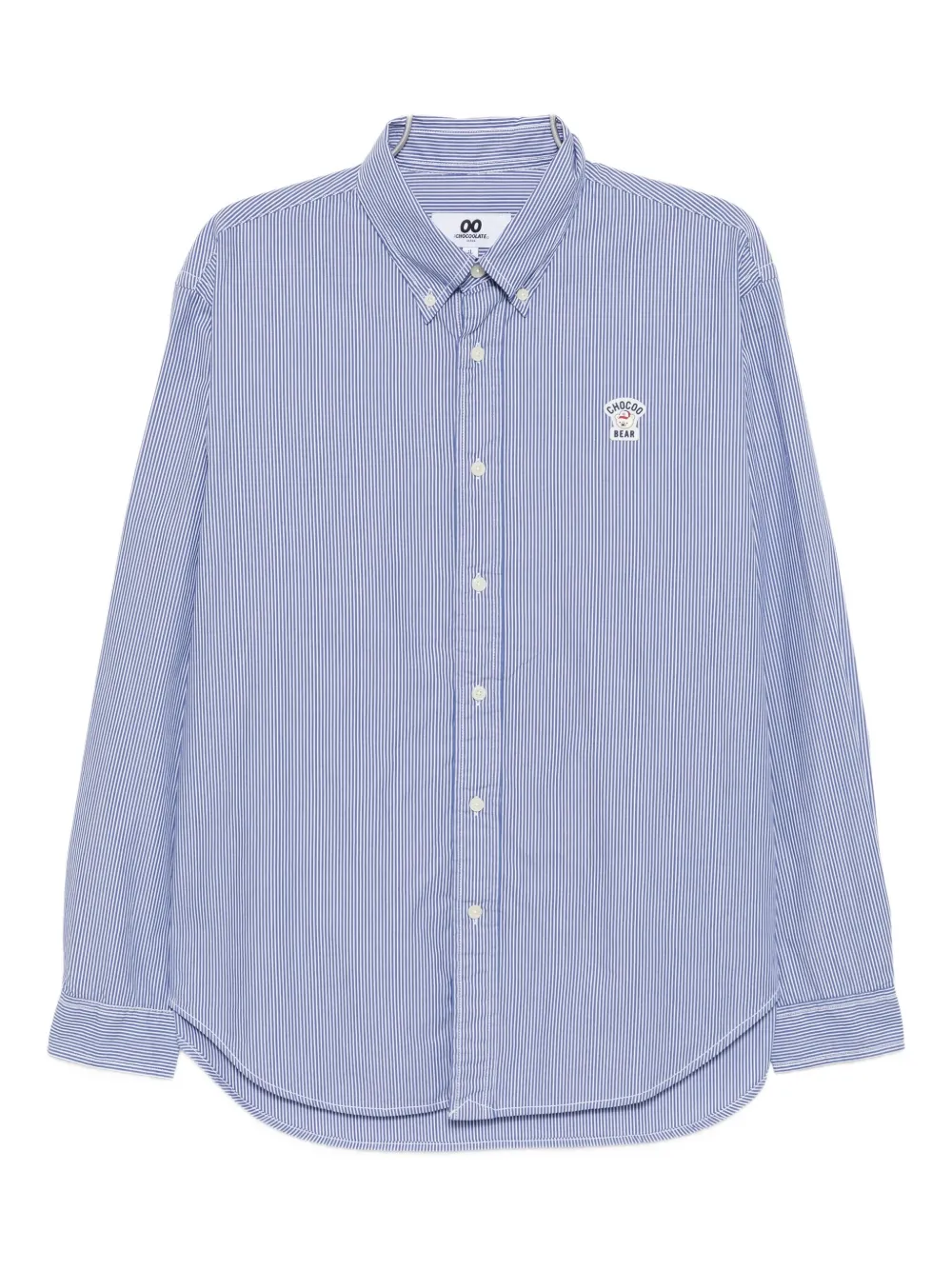Chocoolate Striped Shirt In Blue