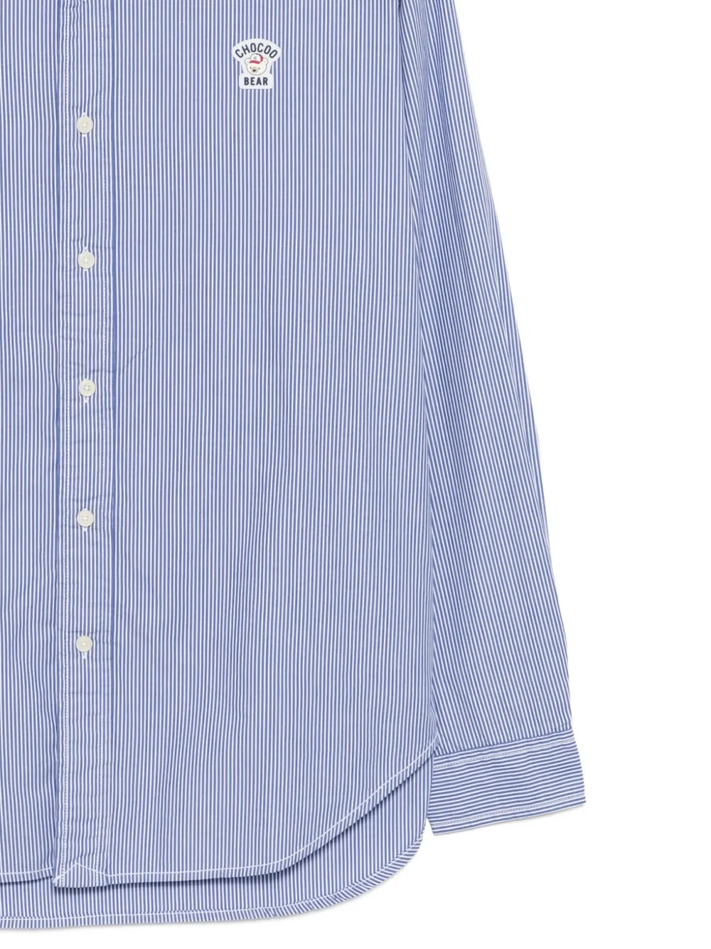 Chocoolate Striped Shirt In Blue