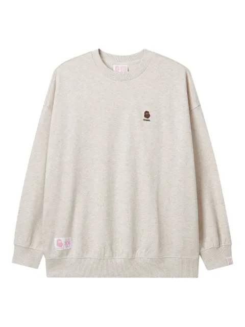 FINGERCROXX logo-patch cotton sweatshirt