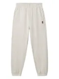 FINGERCROXX logo-patch track pants - Neutrals