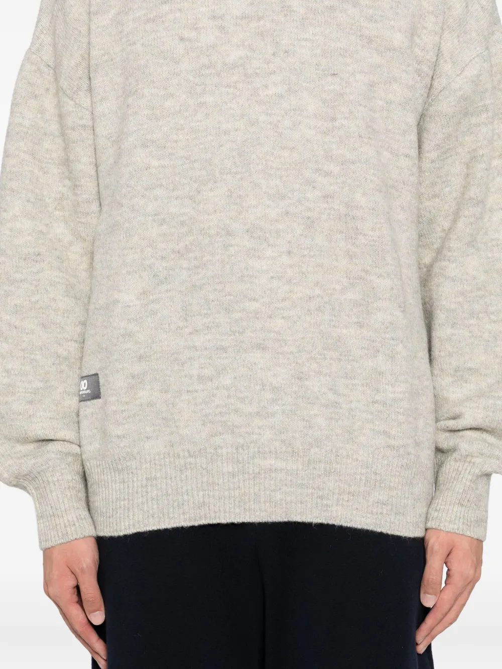 CHOCOOLATE Trui met ronde hals Grijs