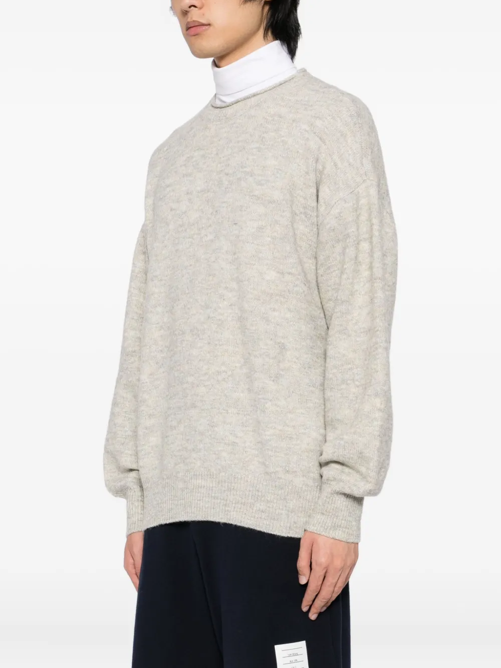 CHOCOOLATE Trui met ronde hals Grijs