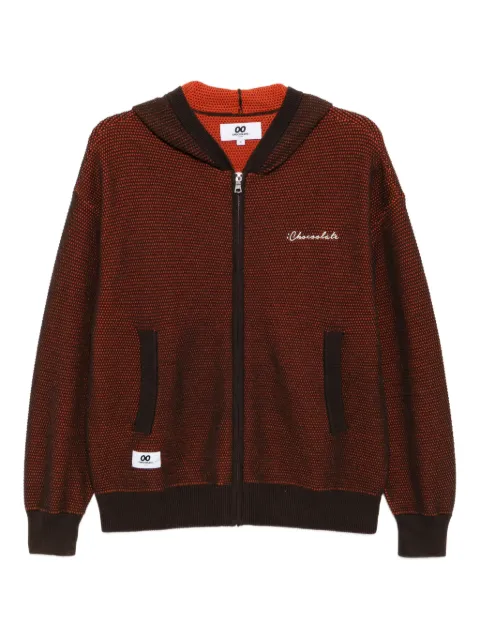 CHOCOOLATE hoodie con logo bordado