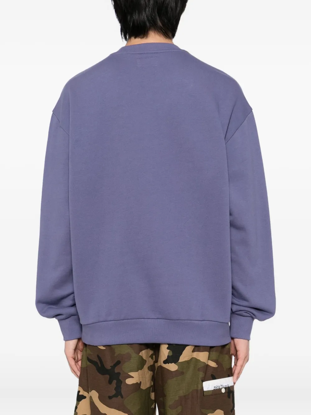 Izzue Logo-paint Sweater In Animal Print