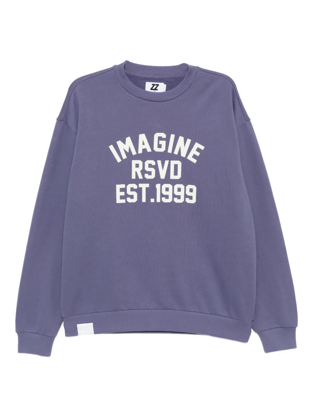 izzue logo-paint sweater | Purple | Image 1
