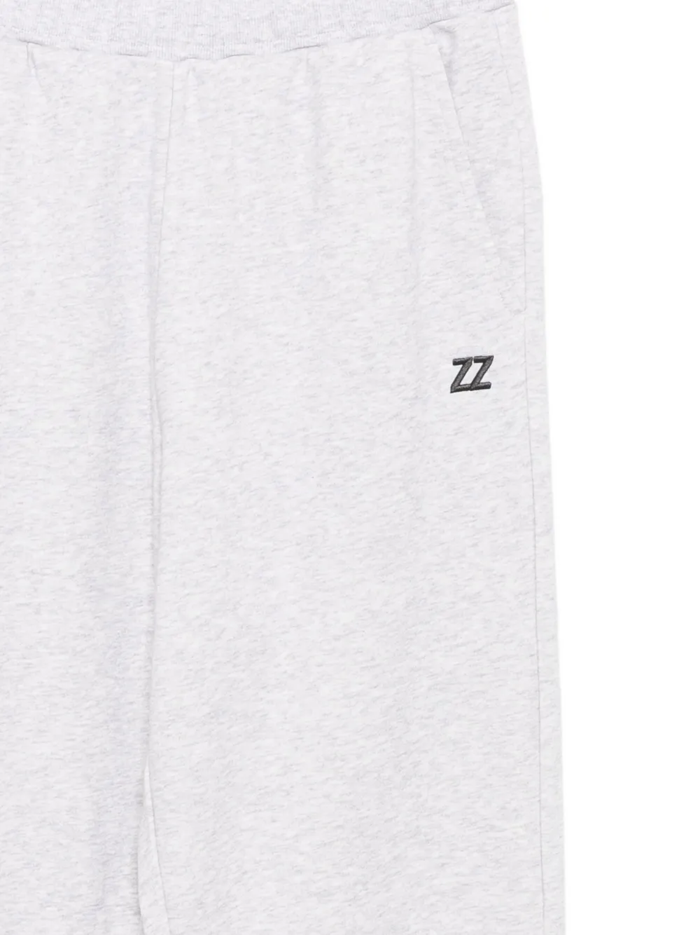 Izzue Cotton Track Pants In Gray
