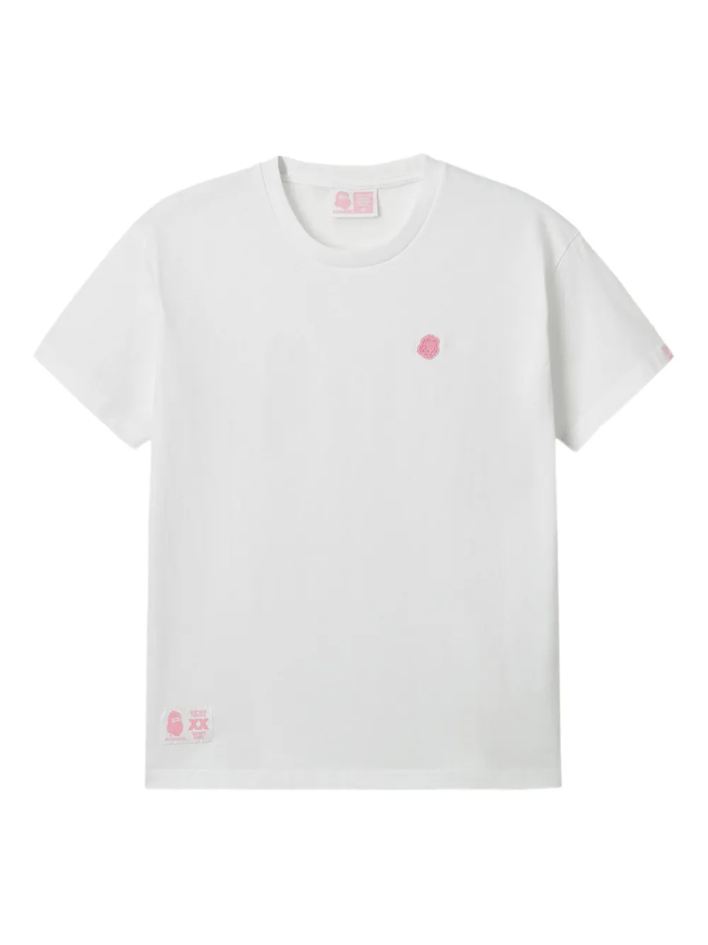 FINGERCROXX logo-patch T-shirt | White | Image 1