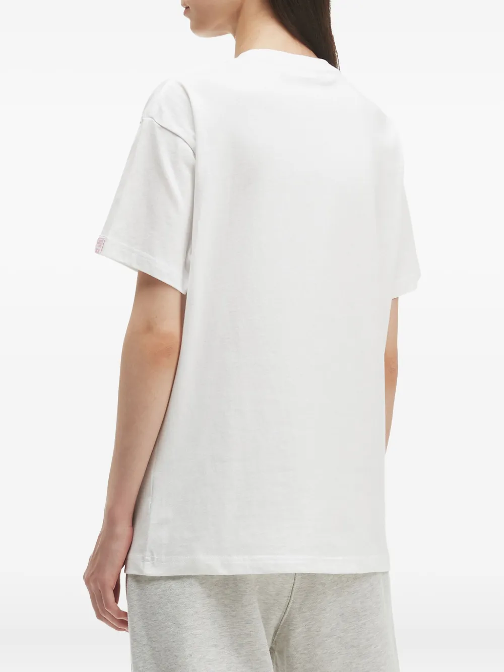 Fingercroxx Logo-patch T-shirt In White