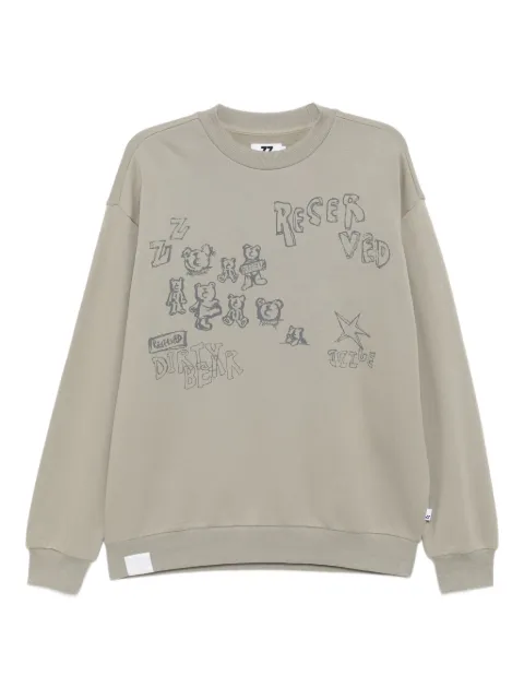 izzue printed sweatshirt