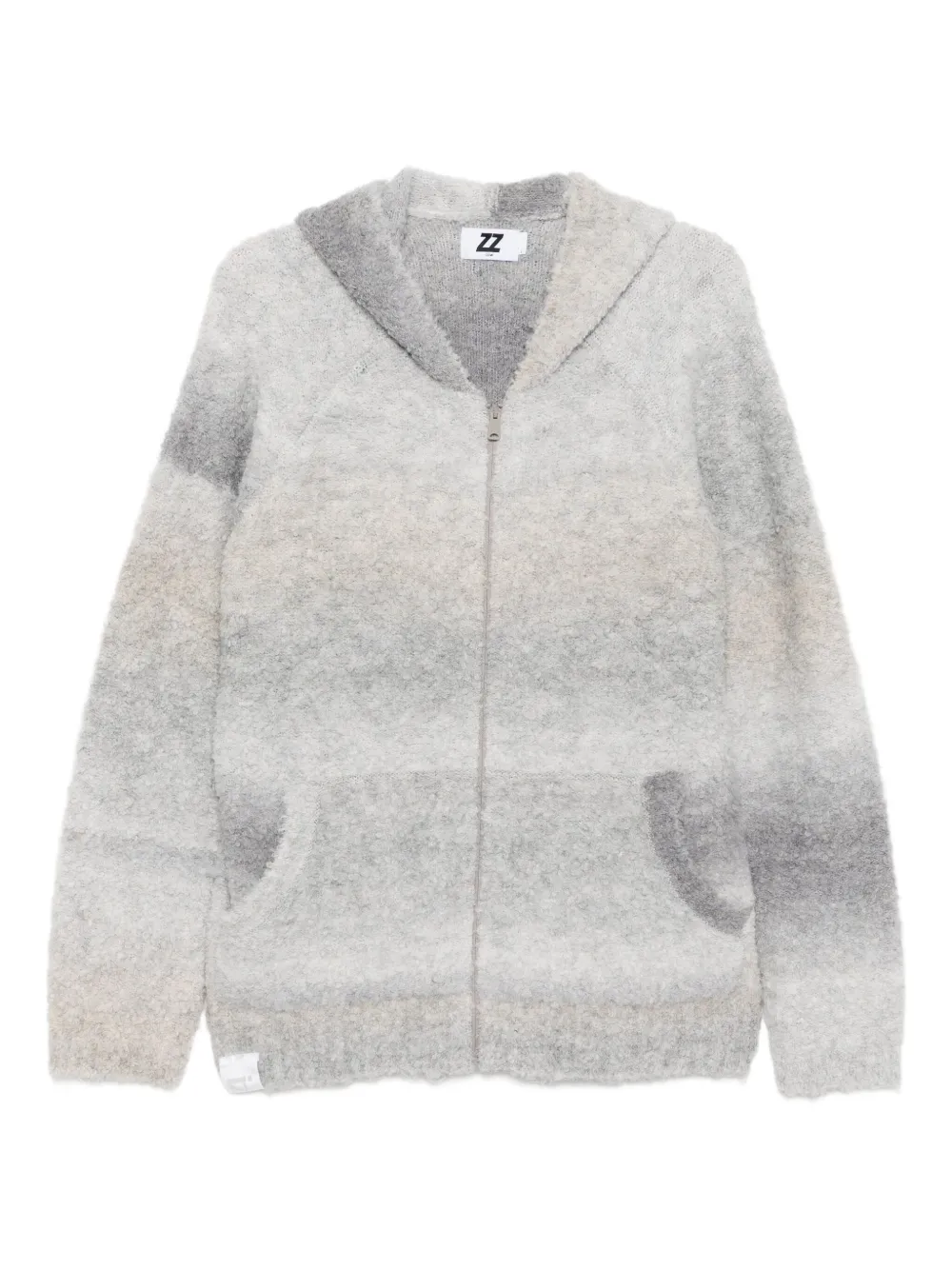 izzue gradient-effect hoodies | Grey | Image 1