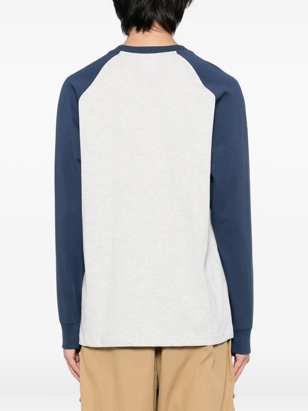 Aape By A Bathing Ape Boxy Long Sleeve Raglan T-shirt In Animal Print