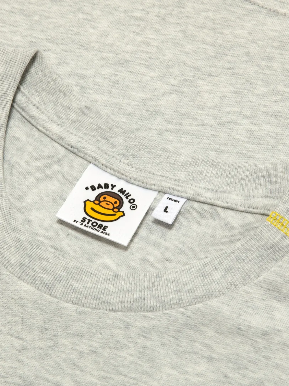 *baby Milo® Store By *a Bathing Ape® Angel Devil Long-sleeved Sweatshirt In Gray