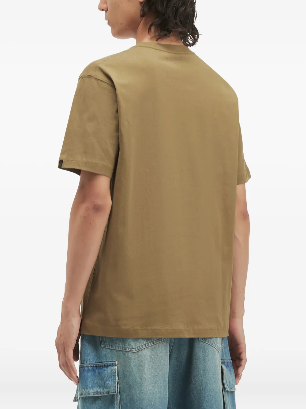Fingercroxx Graphic-print T-shirt In Brown