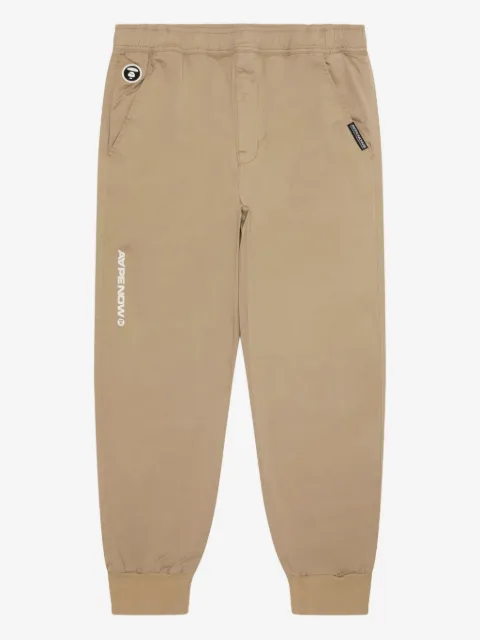 AAPE BY *A BATHING APE® ape head logo-plaque regular trousers