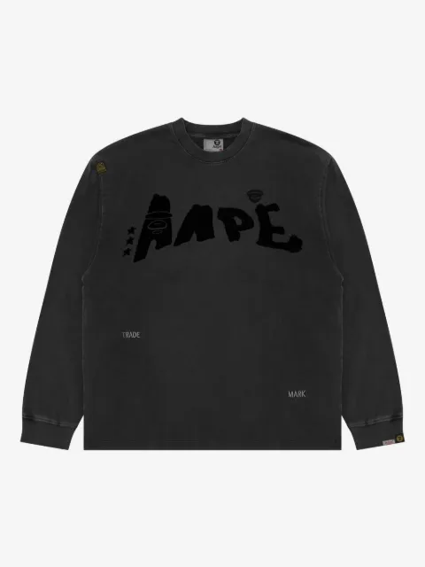 AAPE BY *A BATHING APE® logo-print sweatshirt