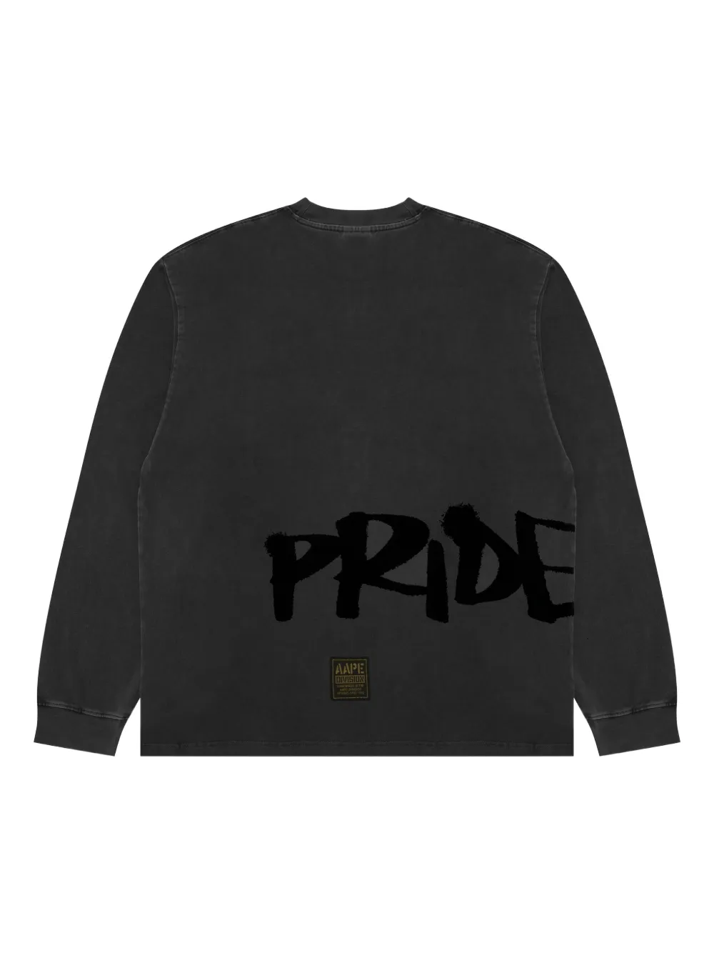 AAPE BY *A BATHING APE Sweater met logoprint Zwart
