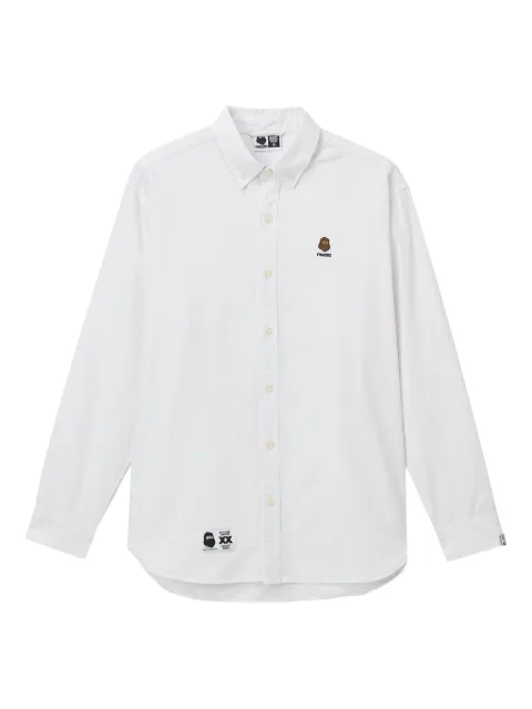 FINGERCROXX embroidered cotton shirt