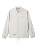 FINGERCROXX logo-patch jacket - White