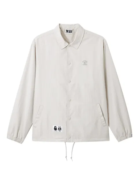 FINGERCROXX logo-patch jacket
