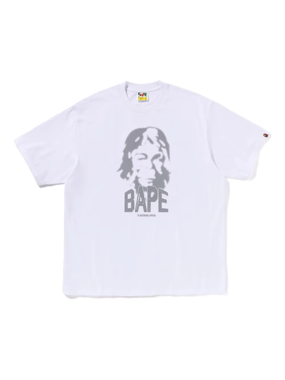 A BATHING APE® Beethoven-print T-shirt - ホワイト A BATHING APE® Beethoven-print T-shirt - ホワイト