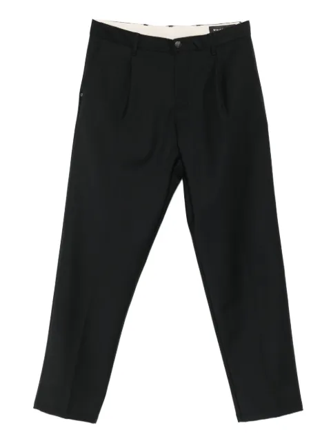 White Sand pleated-front trousers