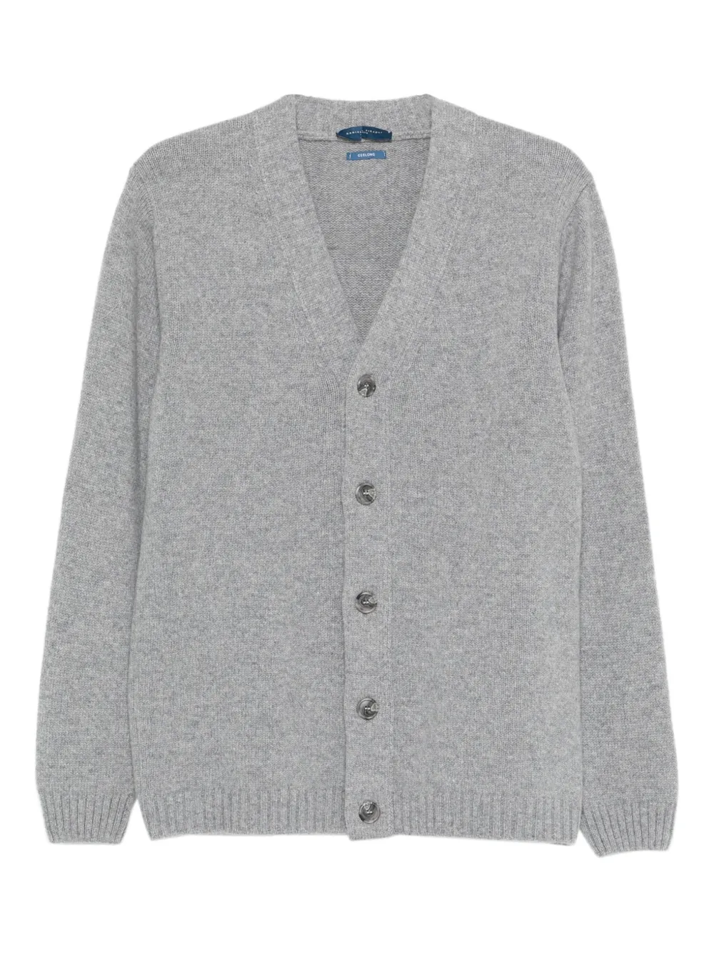 Daniele Fiesoli V-neck buttoned cardigan | Grey | Image 1
