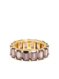 Izabel Display emerald-cut ring - Brown