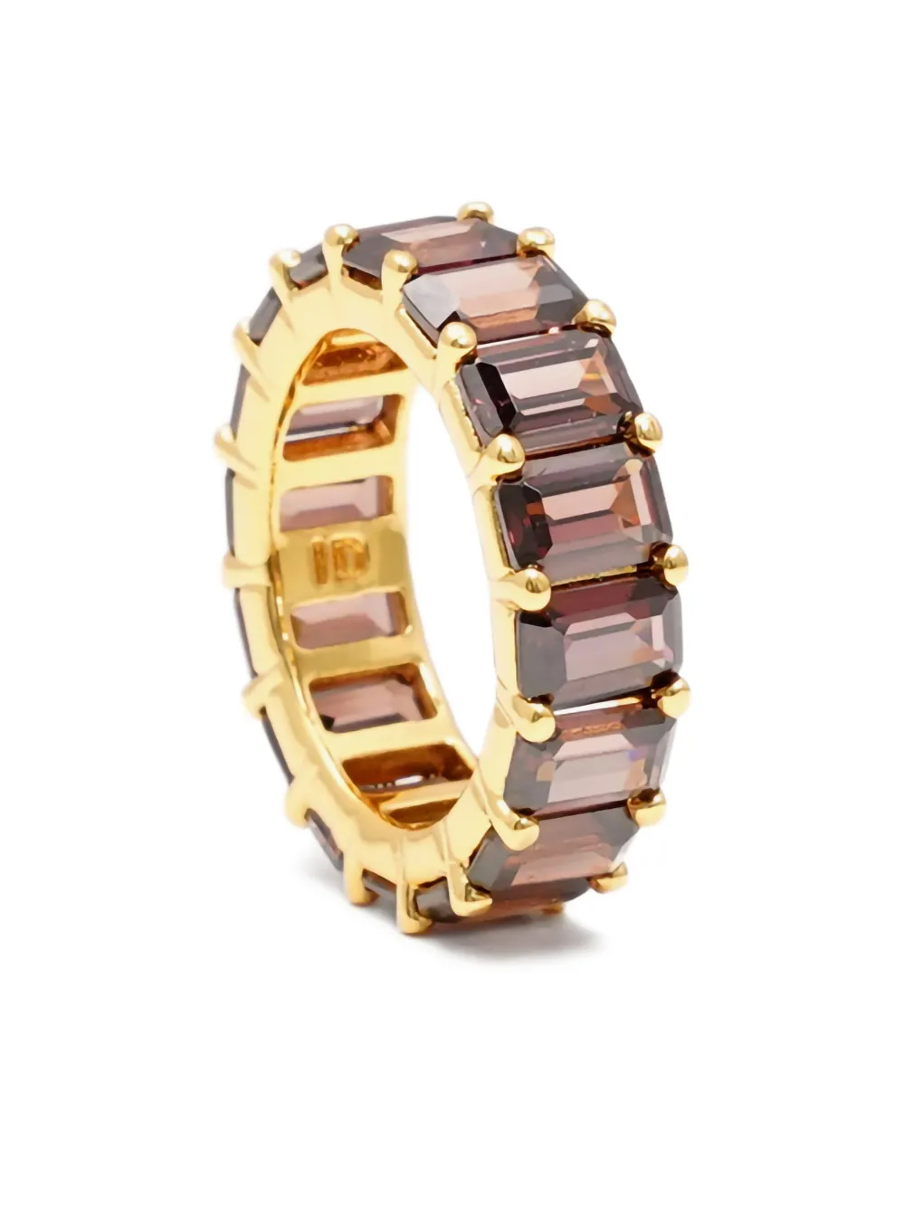  Izabel Display Emerald-cut Ring - Brown 