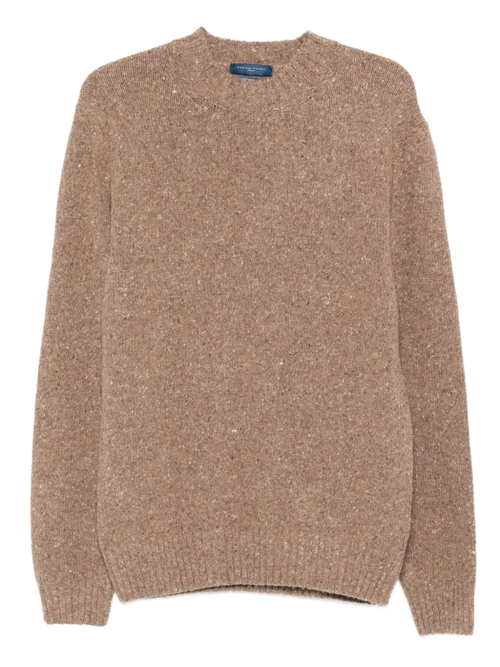 Daniele Fiesoli long-sleeve crew-neck sweater | Brown | Image 1