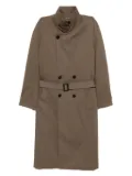 CROQUIS double-breasted coat - Neutrals