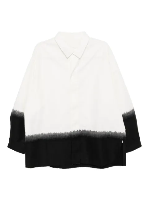 CROQUIS patchwork shirt