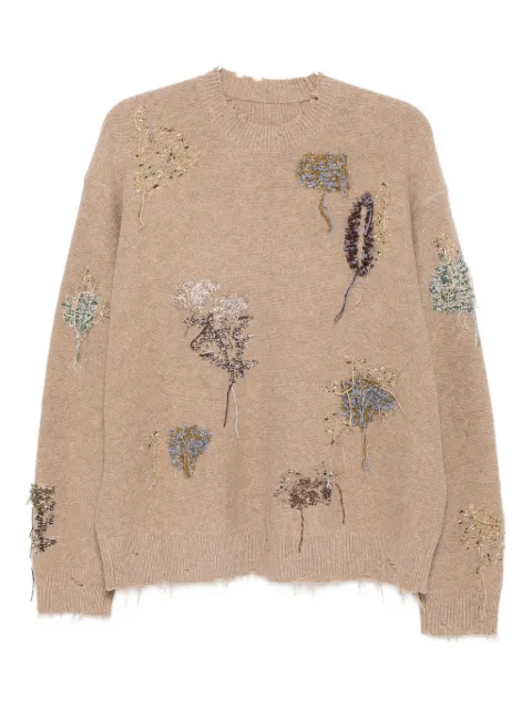 JNBY свитер Botanical