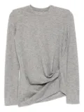 JNBY draped T-shirt - Grey