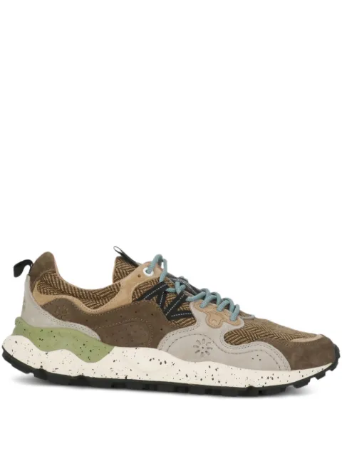 FLOWER MOUNTAIN panelled sneakers 
