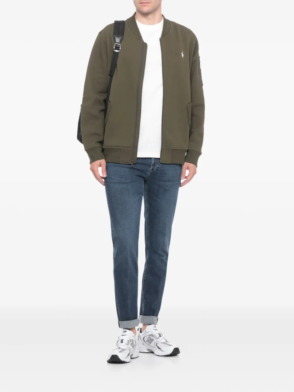 DONDUP cuffed pocket jeans - Blauw