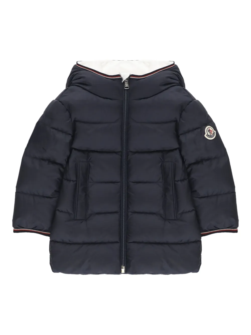 Moncler Enfant Gewatteerde jas Blauw