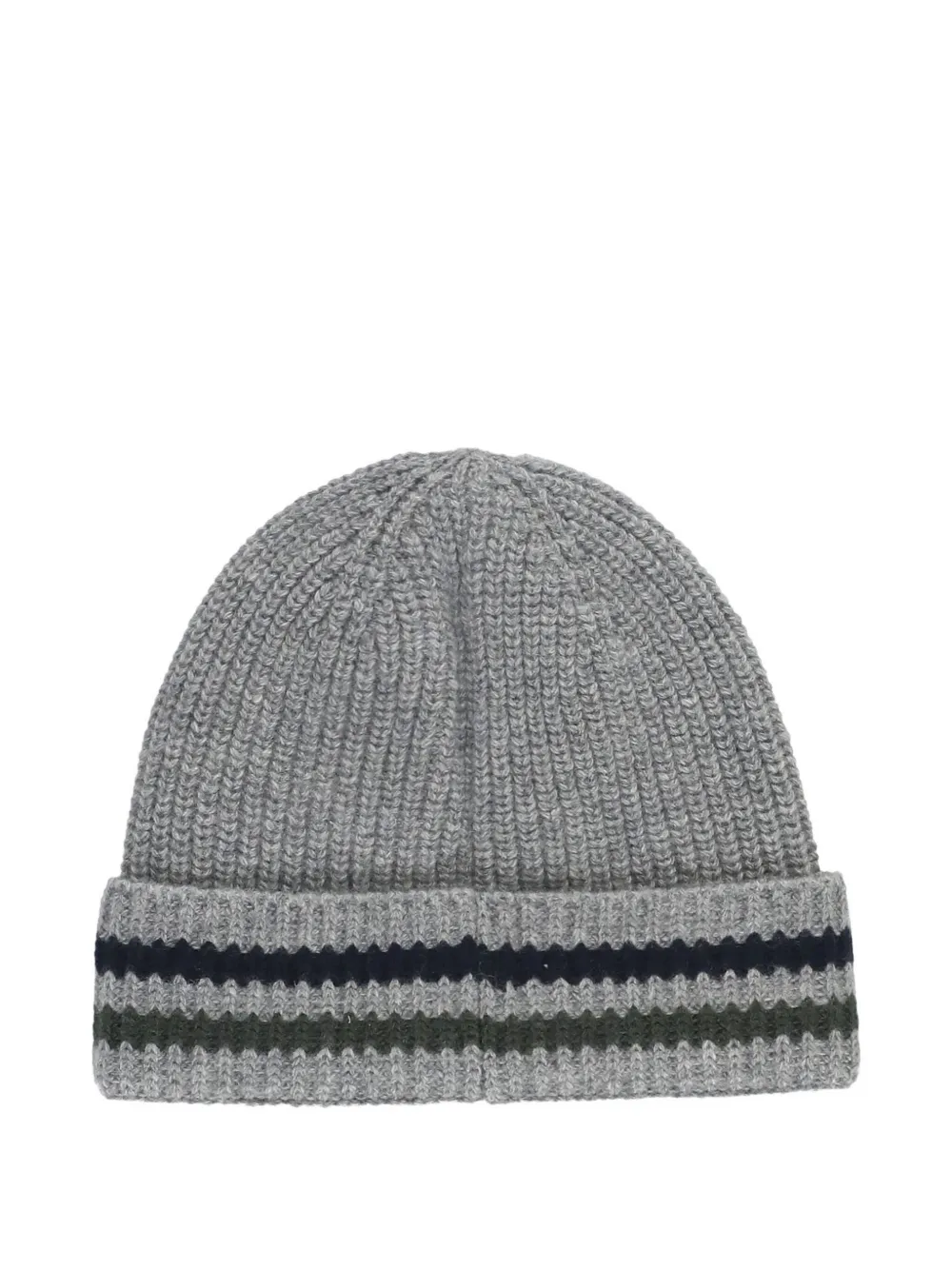 Moncler Enfant Ribgebreide muts - Grijs