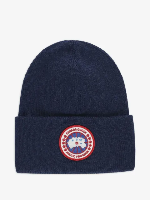 Canada Goose blue beanie hat