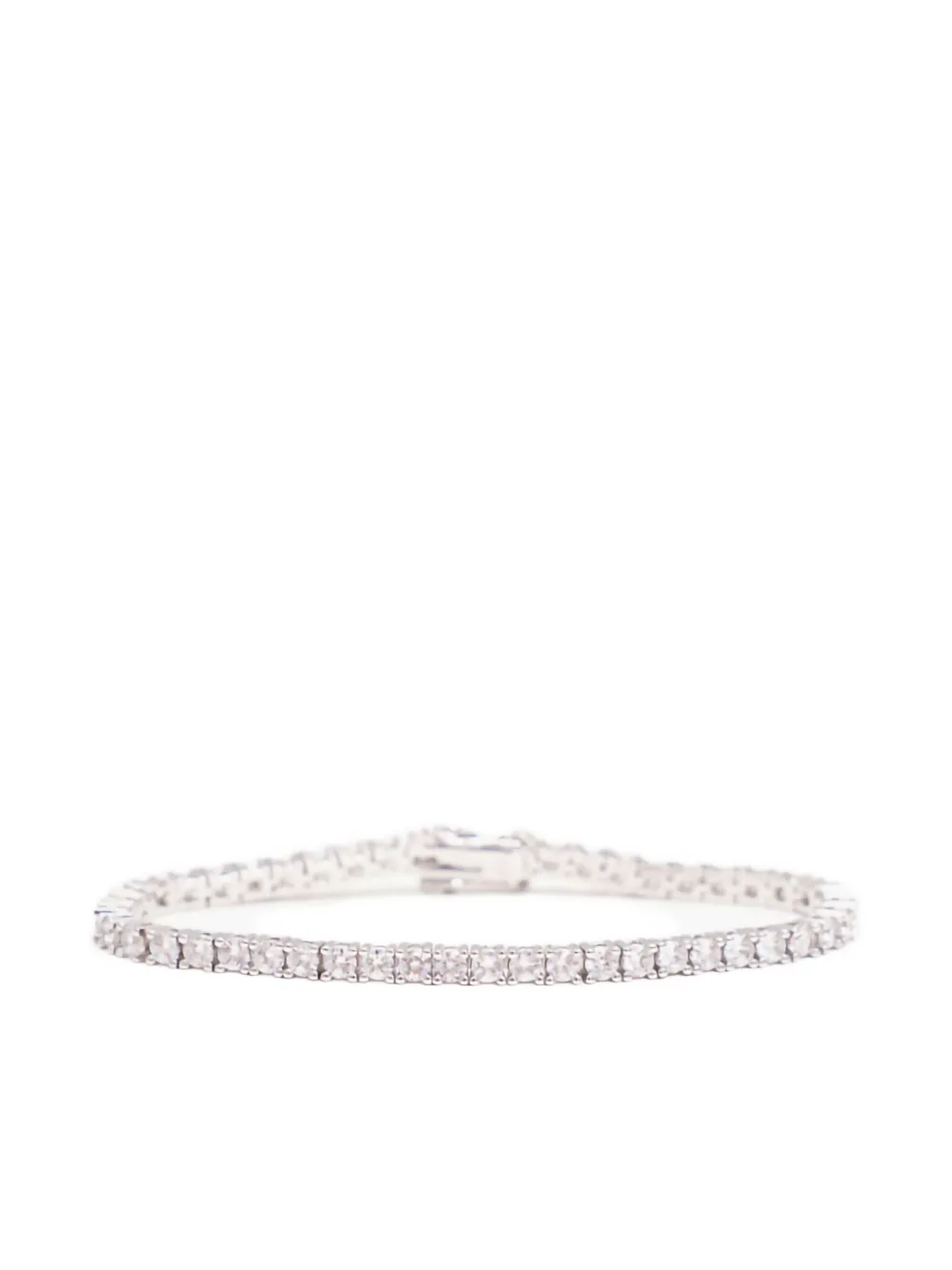Izabel Display zirconia-embellished tennis bracelet | White | Image 1
