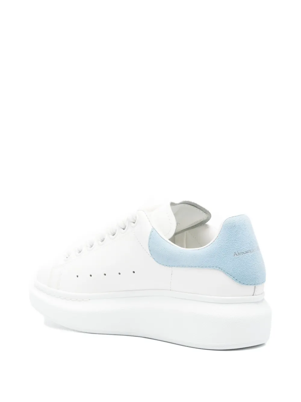 Pre-owned Alexander Mcqueen Oversized Low-top Sneakers In White