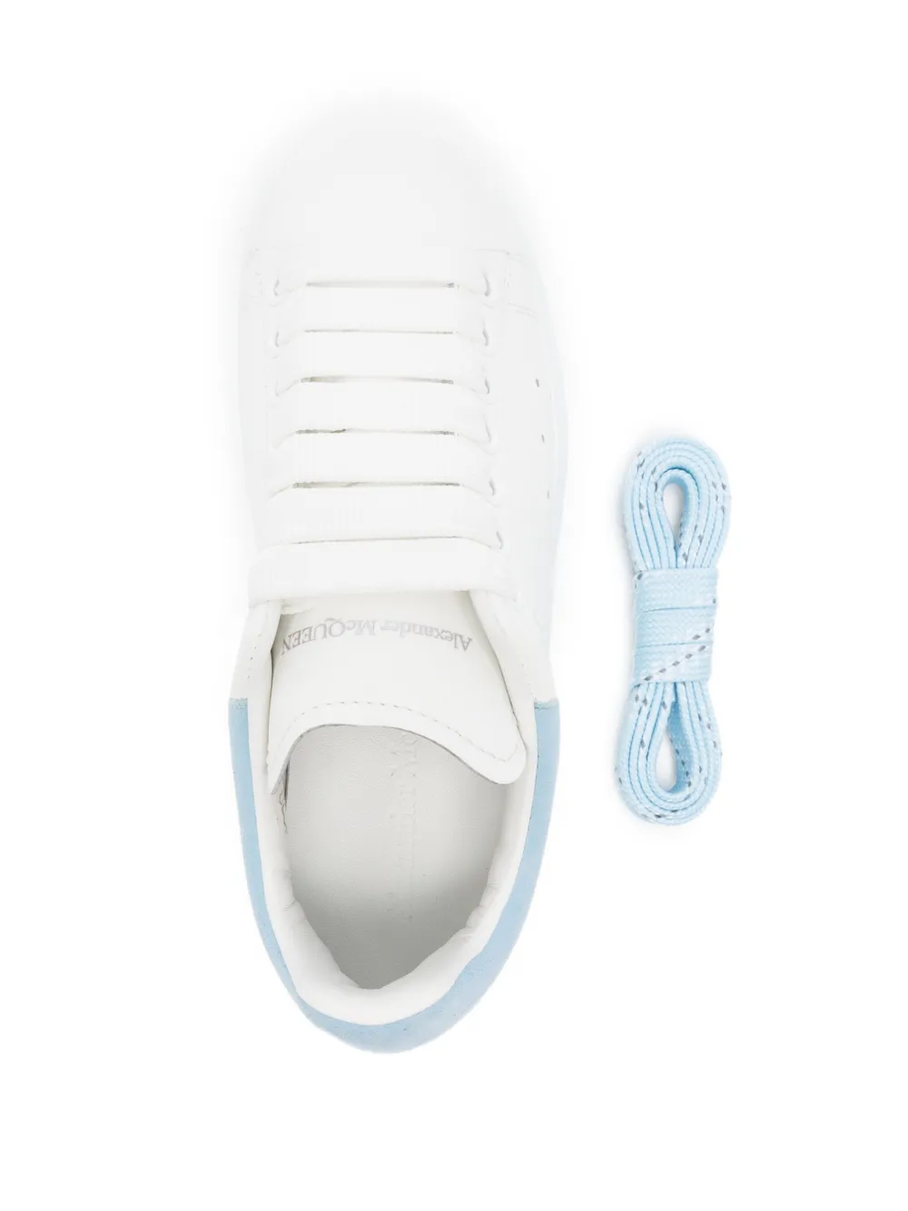 Pre-owned Alexander Mcqueen Oversized Low-top Sneakers In White