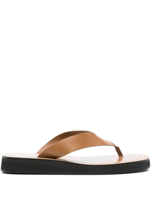 The Row Pre-Owned Ginza flat sandals