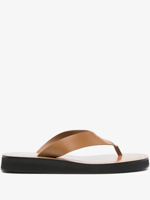 The Row Pre-Owned Ginza flat sandals
