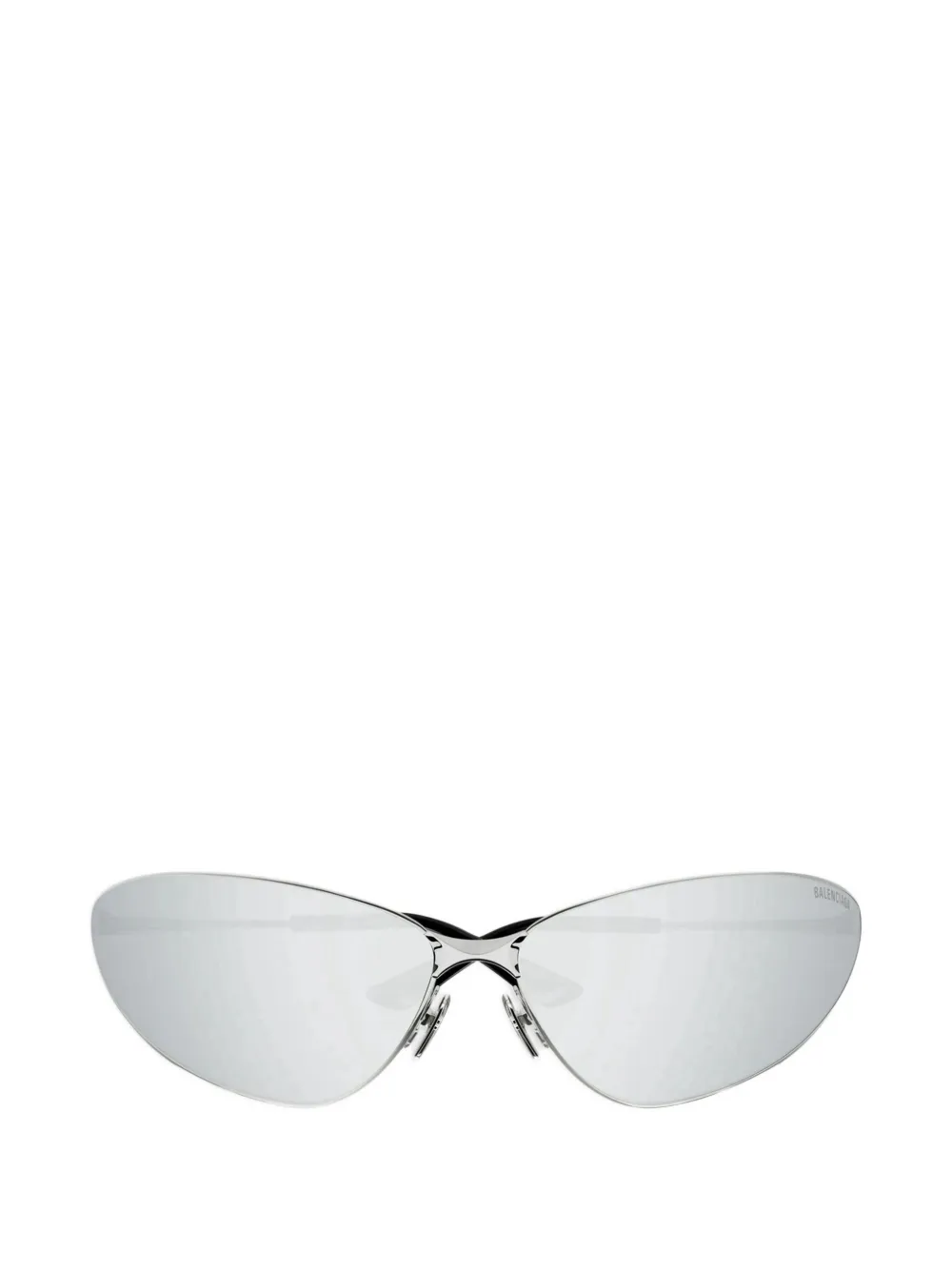 Balenciaga Pre-Owned Razor cat-eye sunglasses | Silver | Image 1