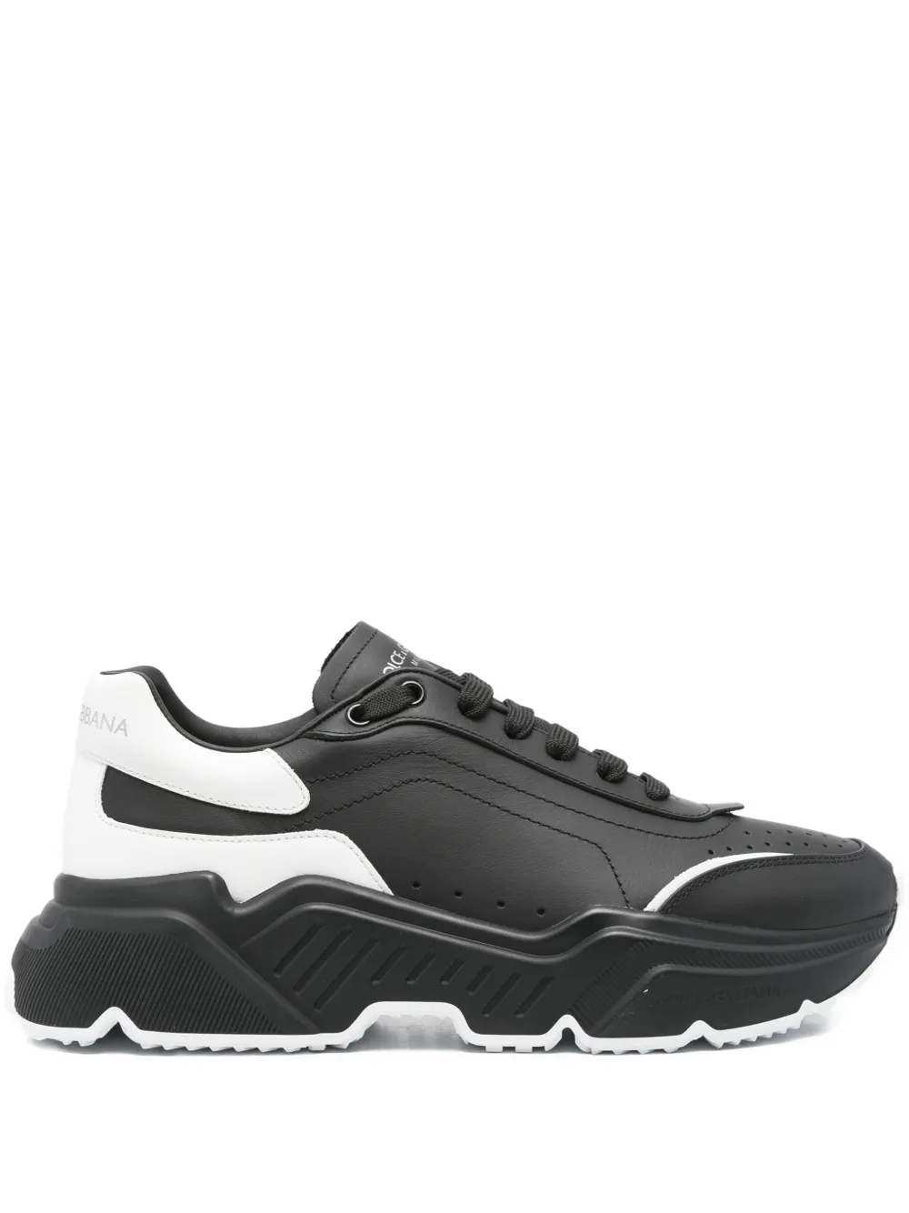 Dolce & Gabbana Pre-Owned Daymaster leather sneakers | Black | Image 1