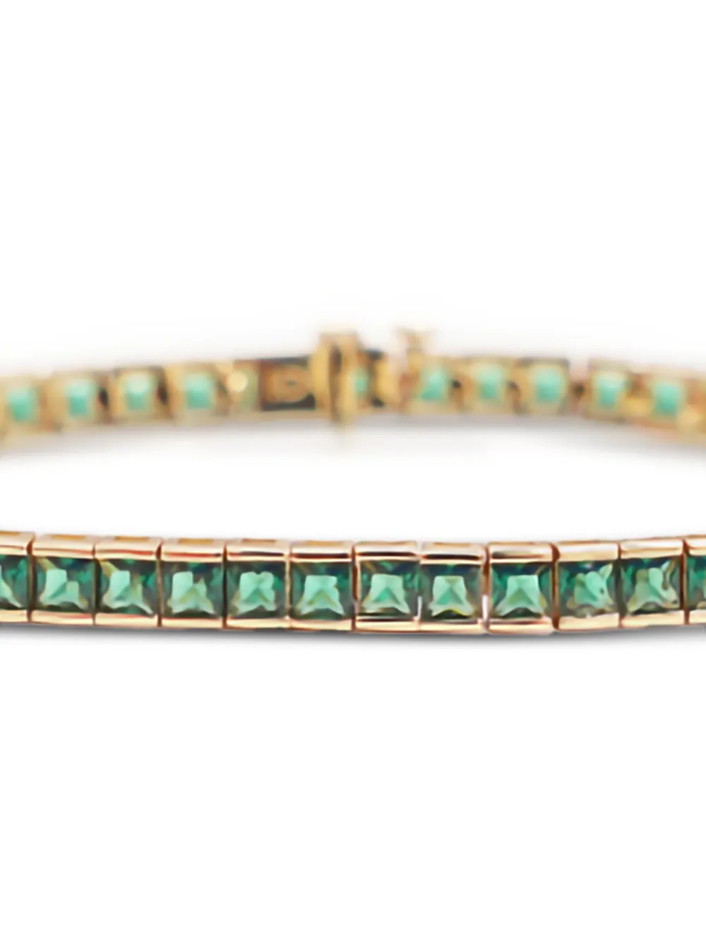 Izabel Display square-cut zirconia tennis bracelet | Image 2