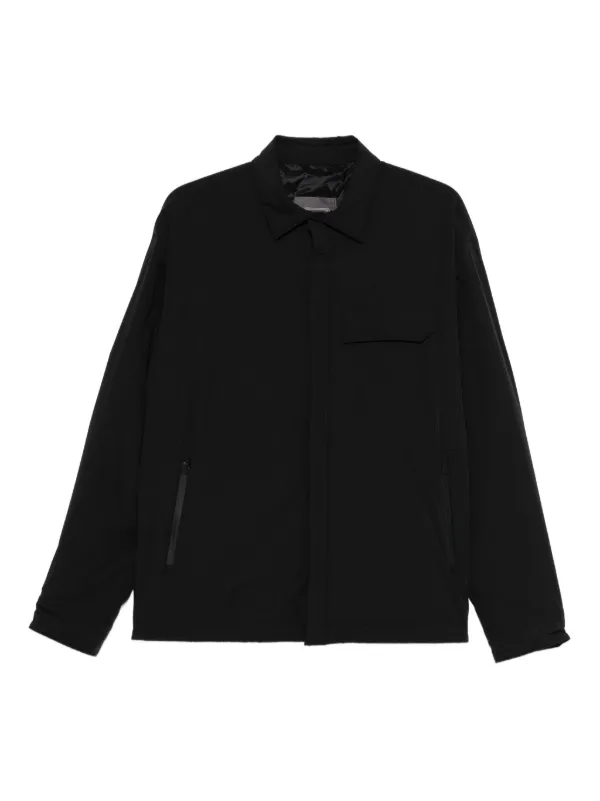 Herno Pocket Shirt Jacket in Black