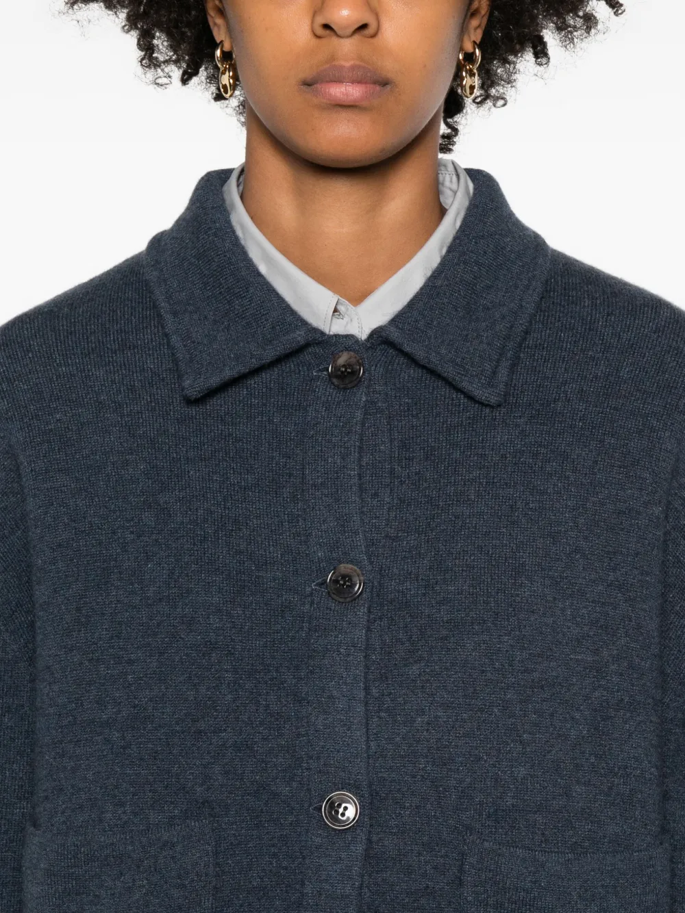 Lisa Yang Julianne Cardigan In Blue